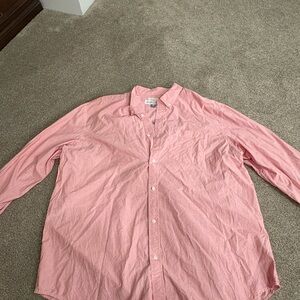 Old Navy Men's Casual Pink Button-Down Shirt